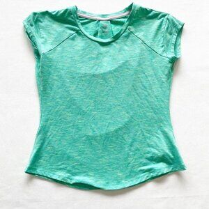 Champion Girls Green Athletic Tee Size S (6/6x)